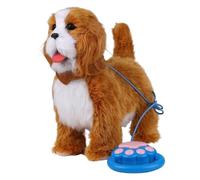 Générique Realistic Robotic Puppy - Robotic Toy with Wristing Tail - Realistic and Interactive Puppy, Animal Companion for Girls and Adults, Home Play, Birthday Party and Nativity Scene
