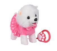 Générique Realistic Walking and Barking Automated Dog Toys - Interactive Electric Plush Toy | Singing Electronic Toy for Boys Girls Birthday Christmas Bedroom Living Room Playroom