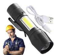 Générique Rechargeable Flashlight | Waterproof High LED Flashlight | Tools And Home Improvement Motorhome Accessories Flas Light