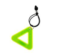 Générique Reflective Pendants - Triangle High Visibility Cycling Equipment, Reflective Strap for Backpack - for Running, Hiking, Camping, Outdoor, Travelling