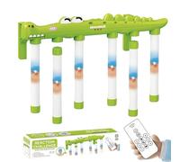 Générique Reflex Sticks, Hand Speed Challenge Toy, Adjustable Speed Reaction Trainer, 3 Falling Sticks with Remote Control for Sports Coordination Teens Adults, 15.87 x 9.17 x 6.06 inches, 1 Set