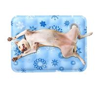 Générique Refreshing Dog | Mat for Dog Crate, Waterproof Summer Accessory for Relaxing Pets Garden Sofa Car Seat Camping Floor Home