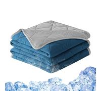 Générique Refreshing Duvet | Cool Summer Blanket for Sleeping, Double-Sided for Sweating Nights Cold Bedding for Indoor, Outdoor, Home, Bedroom, Sofa, Camping, Travel