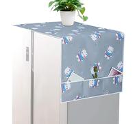 Générique Refrigerator Top Cover - Ergonomic, Dust-proof, Waterproof Cover for Oxford Mat, Household Appliances 67x26 Inch | Multipurpose Outdoor Indoor Utility Stylish