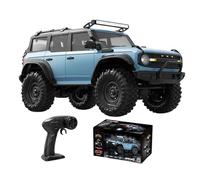 Générique Remote Control Car - 1 16 Waterproof Truck All Terrain | 2.4G Model with Lights Toy Gift for and Adults Home Outdoor Park Parties