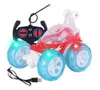 Générique Remote Control Car, Stunt Vehicle Lights Music, Remote Control Cars for Boys | for Birthday Playtime Indoor and Outdoor Game Racing Shows