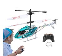 Générique Remote Helicopter for | Remote Helicopter Toys, 1 Key Takeoff/Landing, Stable and Easy Control, Aircraft Models Toys for and Beginners