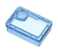 Générique Reptile Food Bowl - Distribution Bowl | Leak-Proof Bowl for Live with Calcium Space | Container for Lizards, Chameleons, Geckos and Iguanas