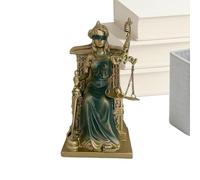 Générique Retro Goddess Statue | Retro Goddess Collection Table,Symbol of Justice and Equity Vintage Female Statue for Apartment Bedroom Library Entrance Event Celebration Fireplace