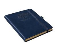 Générique Retro Hardcover Diary, Dotted Planner, Leather Journal Notebook, Bound Leather Notebook, Hardcover Writing Diary, Elegant Writing Journal for Note Taking Travel and Business Planning