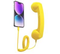 Générique Retro-Telefon Hörer | Klassischer Telefonhörer - Retro Telefonhörer,Für Arbeit Video Konferenzen Anrufe Computer Schule Wohnzimmer Schlafzimmer Reisen