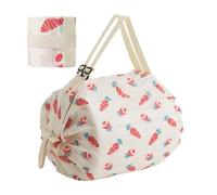 Générique Reusable Shopping Bag - Reusable Grocery Bags Foldable - Strong Nylon Bag with Handles and Strong Capacity for Snacks Cakes Soft Drinks Beer Fruit, b, Se référer à la description