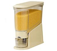 Générique Rice Containers, Large Capacity Rice Dispenser Organizer, Airtight Cereal Organizer - for Grains, Flour, Snacks, Kitchen, Pantry, Home and Home