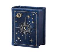 Générique Ring Box for Marriage Proposal - Book Shape Jewelry Box - Ring Case Wedding Ring Case Magnetic Closure | For Women Men Travel Birthday Gift Christmas Engagement Gift