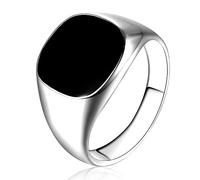 Générique Rings Toy Rings Copper Solid Bookmark Black Biker Men Rings Cleaning Rings, one size, Metal, No gems
