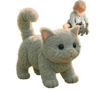 Générique Robot Cat - Realistic Electronic Animals - Interactive Toy for Family, Office and Valentine's Day