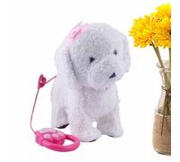 Générique Robot Dog | Interactive Plush Walking with Music, Animated Dog Toys Singing and Abiding for Pet, for and Family Play Indoor Outdoor Companion