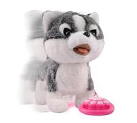 Générique Robot Dog - Smart and Realistic Plush Animal | Touch Sensing Robot Dog Behaving Like Real with Imitation Sounds - for Boys Girls Birthday Christmas