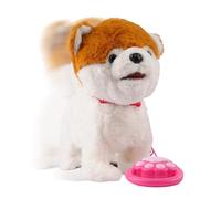 Générique Robot Dog | Soft Interactive Plush Toy - Touch Sensing Robot Dog Behaving Like Real with Imitation Sounds | For Girls Birthday Christmas