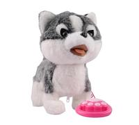 Générique Robot Dog - Soft Interactive Soft Toy Artificial Intelligence Dog with Touch Detection and Sound Imitation - for Birthday Christmas for Girls