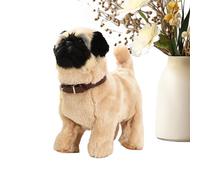 Générique Robot Puppy - 8.66 Inch Realistic Robot Dog Toy Stuffed Animal with Bark and Nod | Interactive Educational Game for Boys Girls Indoor Outdoor A