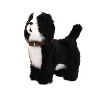 Générique Robot Puppy Dog - Realistic Walking And Barking Puppy Interactive Plush Dog | Soft Interactive Dog Toy | Realistic Puppy Robot For Friends, Boys And Girls