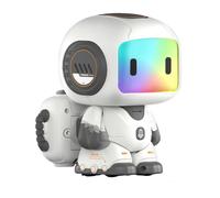 Générique Robot Toy | Programmable and Rechargeable with Light and Music | Robot Remote Control Interactive Toys | for Teenagers, Home, School, Classroom, Travel, Camping, Party