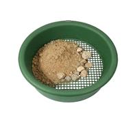Générique Rock Sieve, Stainless Sieve for Sequins - Gold Panning Tools - for Gold Panning, Mining, Gardening and Screening of Earth and Gravel