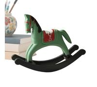 Générique Rocking Horse Decoration, Realistic Classic Traditional Statue | Horse Statues for Home Decoration | Gift for Adults Office Home Students
