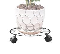 Générique Rolling Displays with Wheels, Trolley with Lockable Wheels | Rolling Base with Wheels for Indoor Garden, Balcony, Terrace, Room