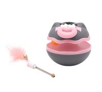 Générique Rolling Toy for Cats - Interactive Rotating for Cats, Fun Pet Games, Enriching Activity Supplies, Fun Accessories for All Breeds