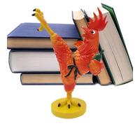 Générique Rooster Ornament, Resin Sculpture Collection | Kung Fu Chicken Sculpture for Coffee Table - for Living Room, Bedroom, Office, Bedroom, Bedside Table, Shelves