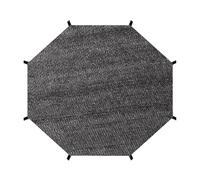 Générique Round Sun Shade for Trampoline, Canopy for Trampoline, Sun Shade Canopy Cover - Folding Parasol Accessories for Gardens, Community Events, Parties