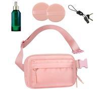 Générique Running Fanny Packs | Waterproof Waist Pack | Running Waist Bag for Men and Women, Waist Bag 20.8 x 13.7 cm for Training, Running Equipment Accessories, Black, Brown, pink, Se référer au