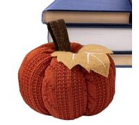 Générique s Orange Fall Decorations | Hand-Made Knitted Crochet Charming Decorative Ornaments Seasonal Accents Warm