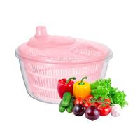 Générique Salad Spinner Fruit Spinner - Large Salad Dryer, Cleaning Vegetables, Greens and Fruits, Safe Kitchen Tool with Practical Mechanism