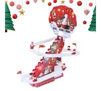 Générique Santa Claus Climbing Toy - Electric Self-Climbing Puppet Dynamic Christmas Decoration for Festive Atmosphere Indoor Home | for Boys Girls Office