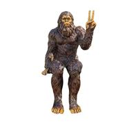Générique Sasquatch Figurine, Resin Garden Sculpture, Bigfoots Model Decoration for Home, Outdoor Yard Display, Mythical Creature Ornament for Living Room Or Table Decor