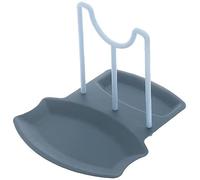 générique Saucepan Pot Lid Stand Spoon Spatula Casserole Cover Organizer Holder Kitchen Shelf Blue Well Managed