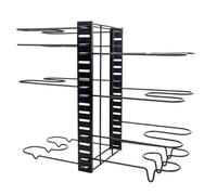 Générique Saucepan Rack | Verstellbares Gurtband Mit Metall Schnalle | Kitchen Cabinet Dish Rack - for Kitchen Worktop, Cabinet, Home, Sideboard, Oven, Dish Drying