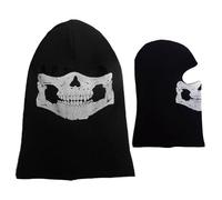 Générique Scary Face Cover | Adjustable Halloween Scary - Full Face Cosplay Head Cover - For Masquerade Event Carnival Parade Festival Celebration Women Men