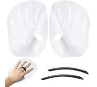 Générique Schwimm-Paddles Für Bahnenschwimmen - Trainings-Handpaddel Für Erwachsene & Kinder - Ergonomische Schwimmausstattung Für Frauen & Männer, Schwimmflossen & Trainingszubehör