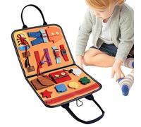 Générique Sensory Learning Boards - Life Skills Activity, Dress | Lightweight Educational Sensory Toys for Preschool Toddler Apprentice Activities