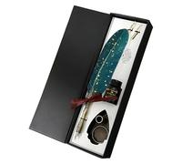 Générique Sergeant Major Nib and Inkwell - Old and Traditional Writing Tool, Beginner Fountain Pen | for Writers, Artists, Students, Teachers, Collectors