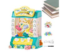 Générique Set di giocattoli per macchine per artigli - 7,48 pollici Piccola Macchina per elettrica, Giocattolo elettrico per Bambini Con Macchina per artigli - Giocattolo elettronico educativo c