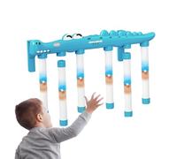 Générique Set of Falling Sticks, Reflex Training Toy, Crocodile Design Version with Falling Sticks - for Adults Family Girls Boys Birthday Indoor Outdoor