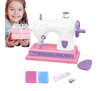 Générique Sewing Machine - Portable Toy With Light, Art & Craft Game Tool | Fun Crafts, Repair For, Home School Party, Creative Activities, Girls & G