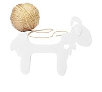 Générique Sewing Thread Storage Spools - Sheep Shape Wool Organizer for Dressmakers Quilters Tailors Artists Workshops Home and Travel