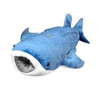 Générique Shark Plush Animal - Giant Hammer Head 22 Inches Soft Soothing Whale Figure for Bedtime Plush Cushion Large Decorative Pillow