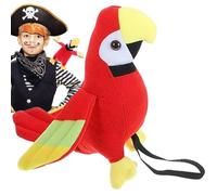 Générique Shoulder Parrot, Plush Parrot | Vibrant Shoulder Accessory, Halloween Costumes, Plush Parrots Toys for Creative Play, Party Supplies for Adults